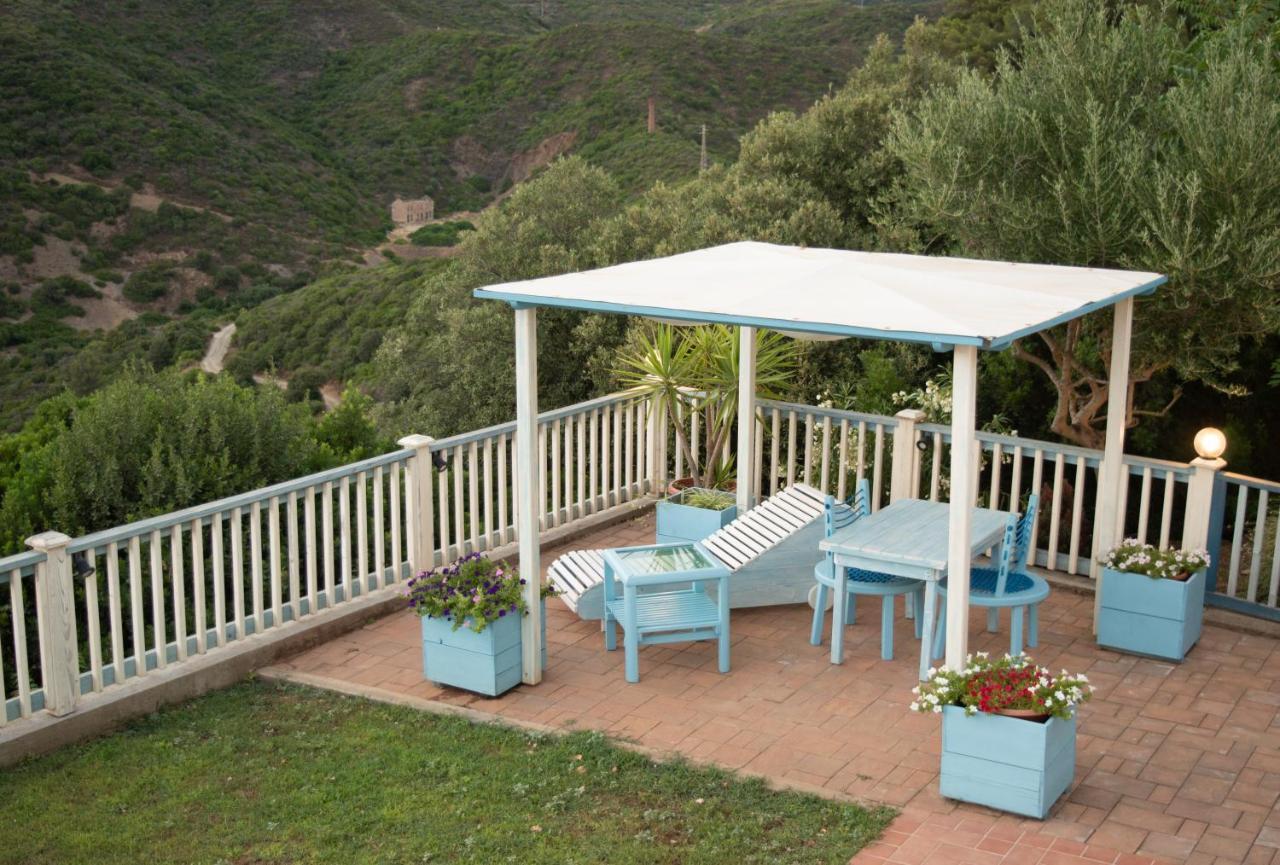 Nel Verde Del Villaggio - Casetta Celeste Gonnesa Ngoại thất bức ảnh